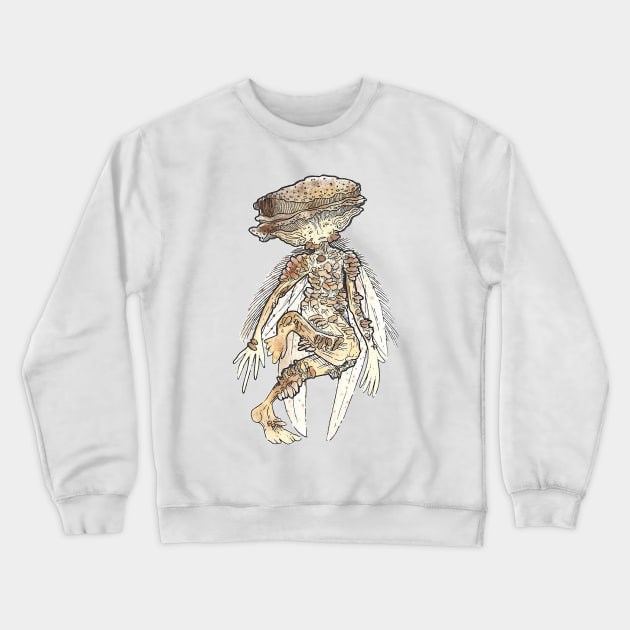 Fall Woodland Fairy Crewneck Sweatshirt by Ballyraven